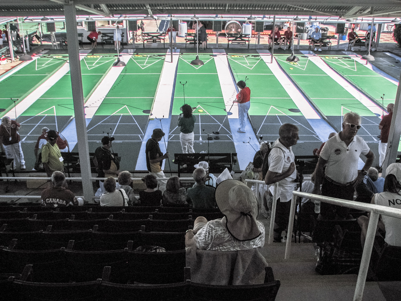 Illustration for article titled Stay Out Of The Kitchen: Day One At The World Shuffleboard Championship